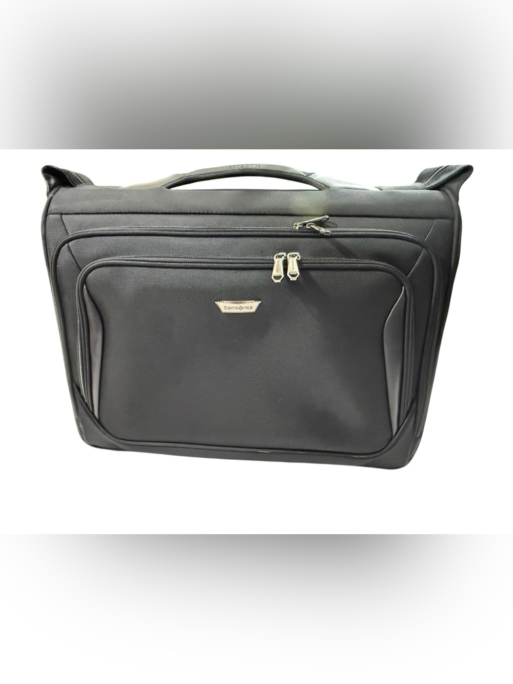 Samsonite Rolling Garment Bag Carry On Suiter Travel Luggage Black